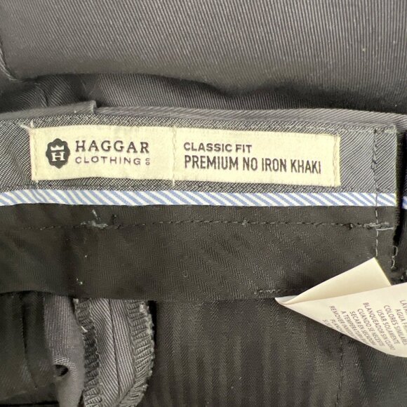 Haggar Clothing Classic Fit Premium Non Iron Men Pant Size 36 x30 - Picture 5 of 7